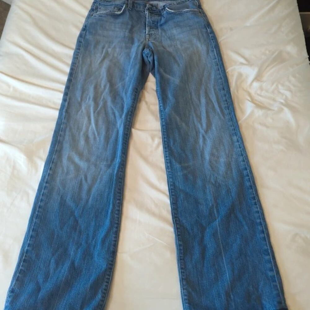 7 For All Mankind Women's Straight Leg Jeans – Premium Denim